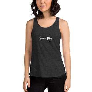 Island Vibes Women's Tri-Blend Racerback Tank