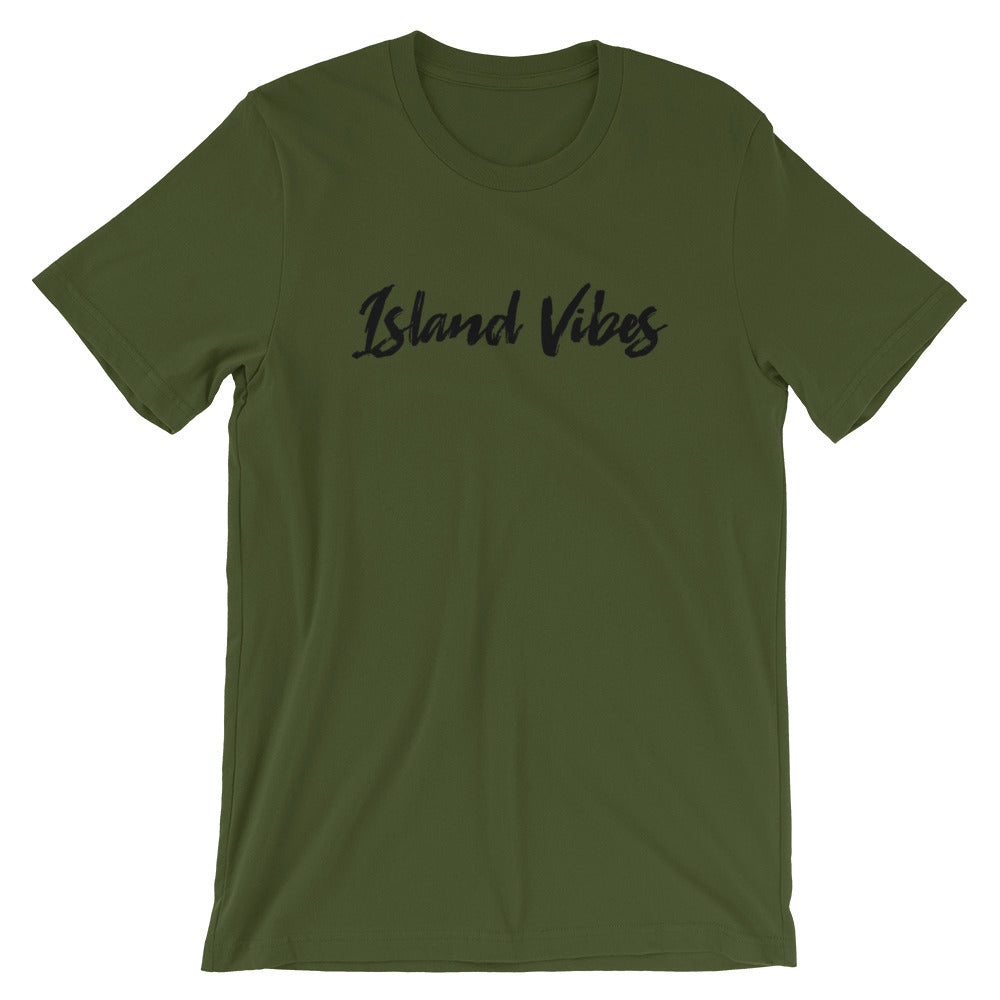 Island Vibes Unisex T-Shirt Olive