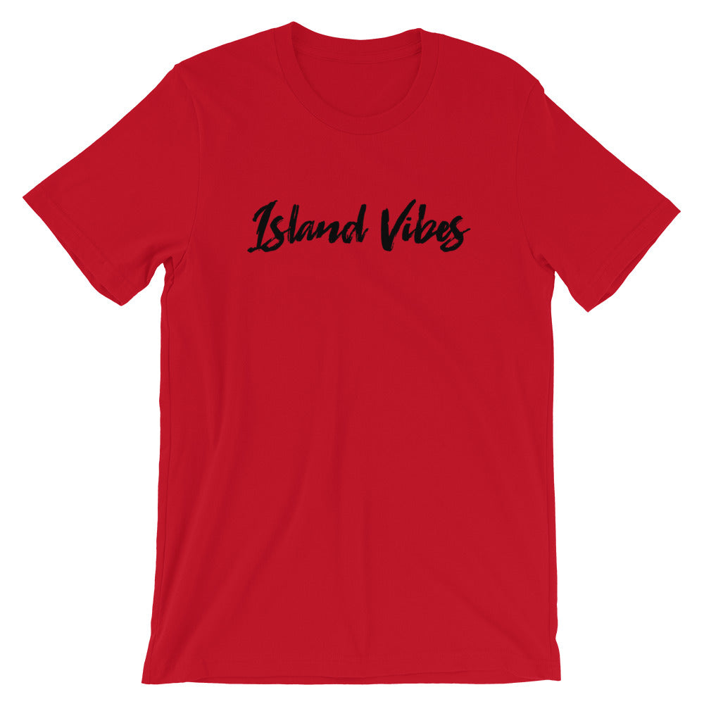 Island Vibes Unisex T-Shirt Red