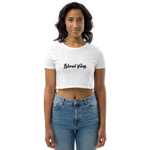 Load image into Gallery viewer, Island Vibes Organic Crop Top
